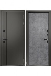 entrance-door-Selena concrete loft graphite